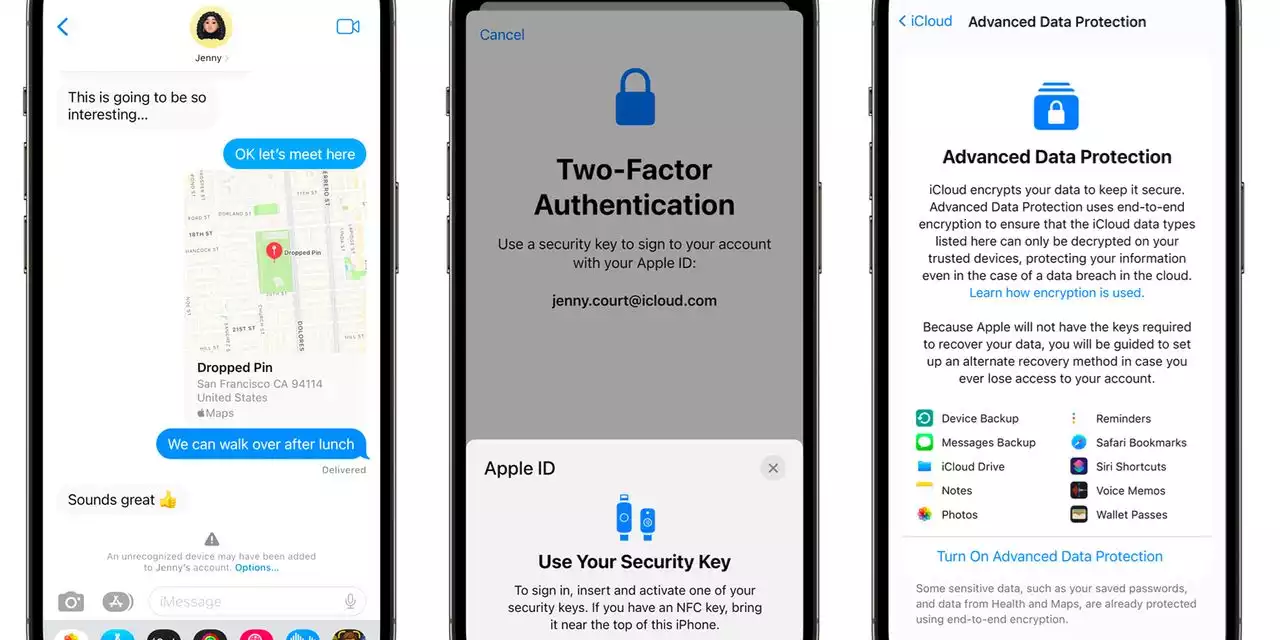 Apple adding new encryption features for iCloud data security