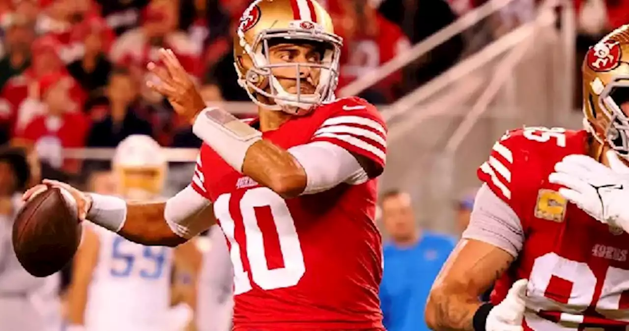 Jimmy Garoppolo podría volver para NFL Playoffs con 49ers