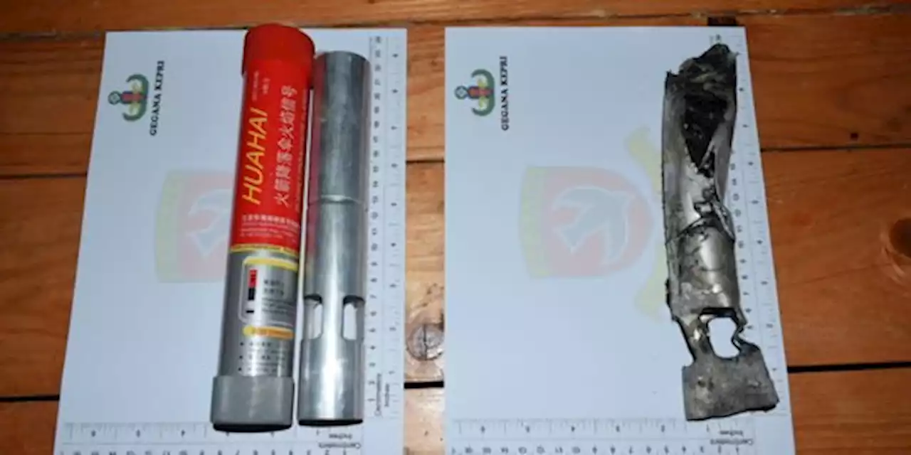 Geger Ledakan di Batam, Polisi: Roket Parasute Flare | merdeka.com