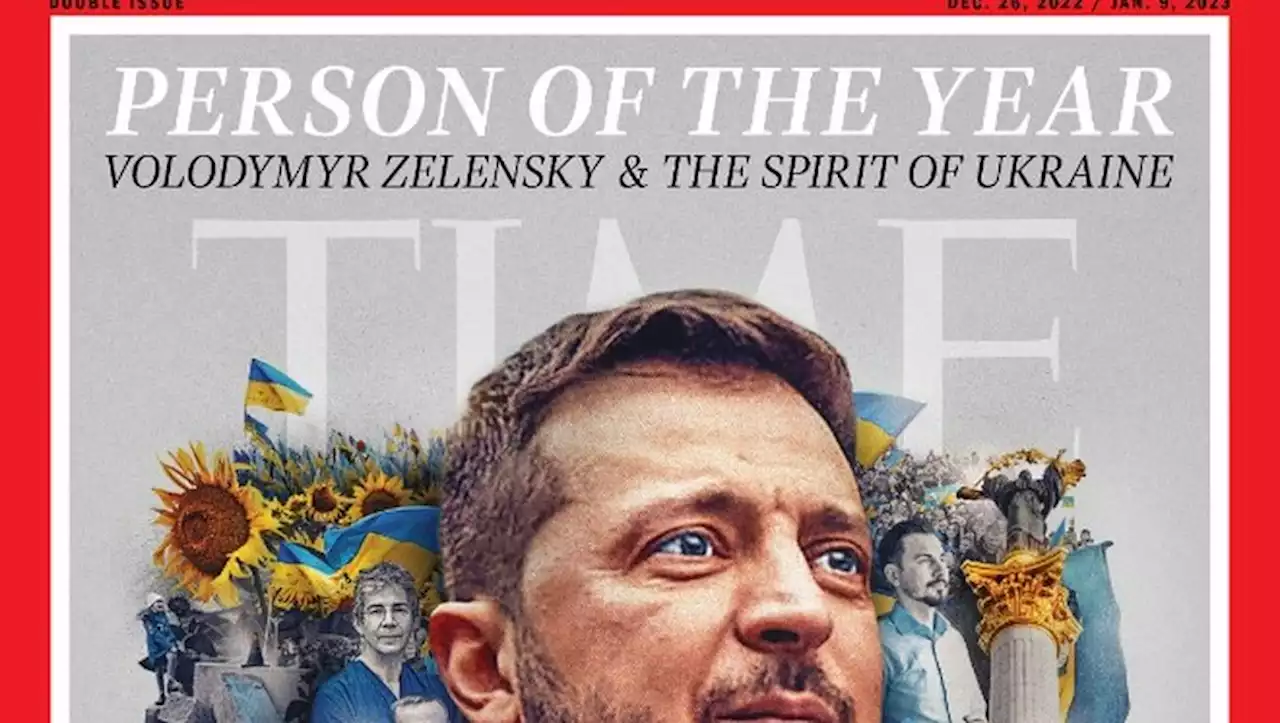 Guerre en Ukraine : le président Zelensky nommé personnalité de l'année 2022 par Time magazine