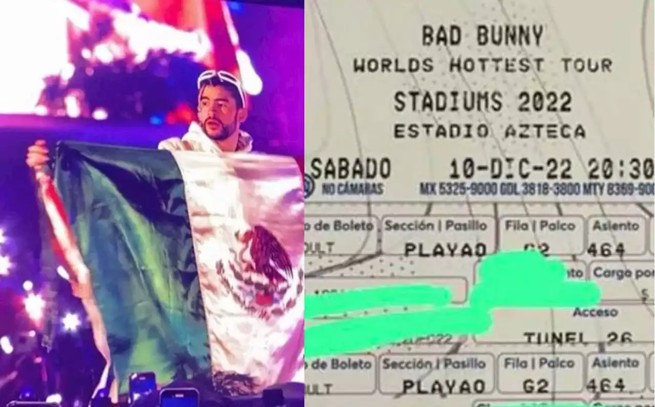 Así puedes validar tu entrada para el concierto de Bad Bunny en CdMx