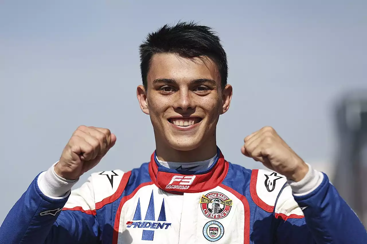 F2 graduate Maloney joins Red Bull Junior Team