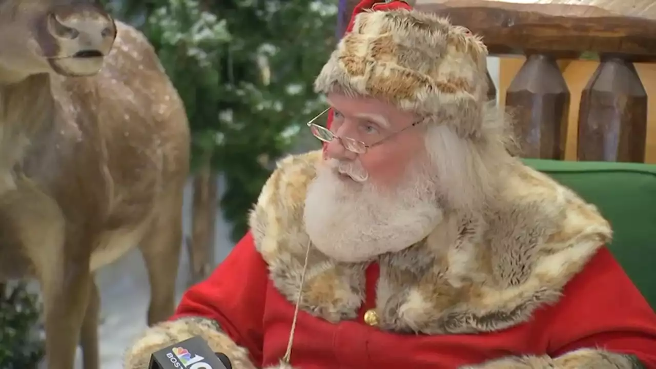 Santa Is in High Demand in Mass. This Christmas Season