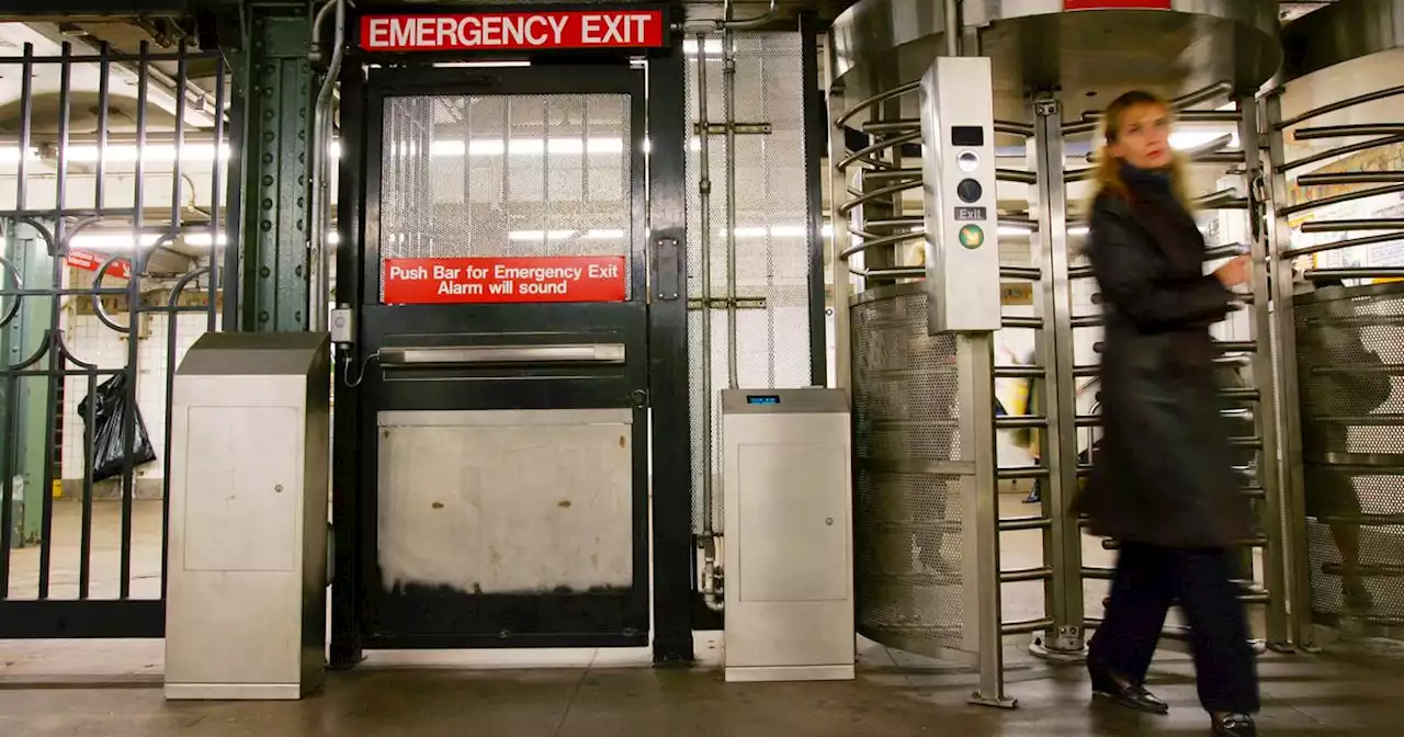 In Praise of the Subway Exit Gate