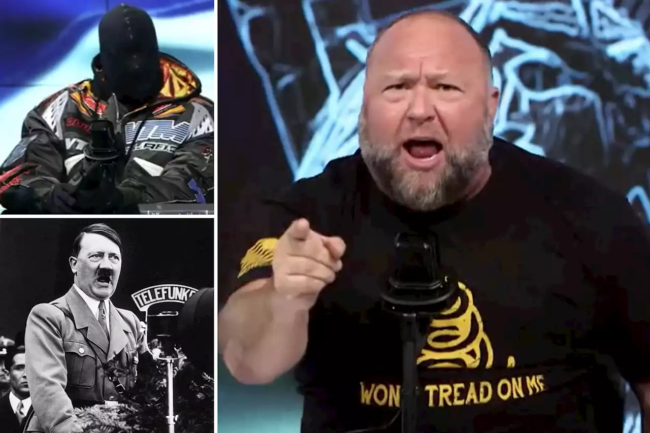 Even Alex Jones is disgusted by Kanye West’s ‘homoerotic’ Hitler ‘fetish’