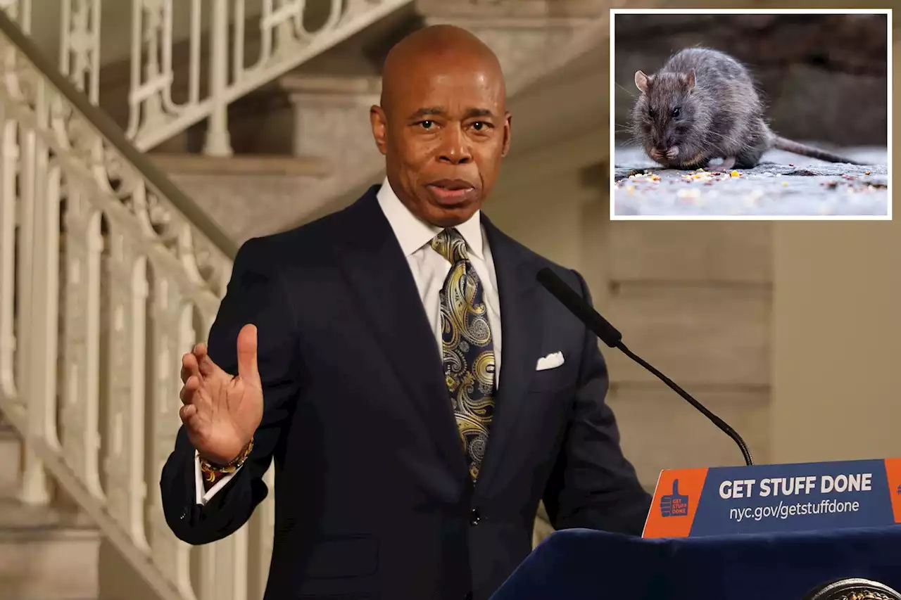 Mayor Eric Adams faces fine for rats at his Brooklyn property