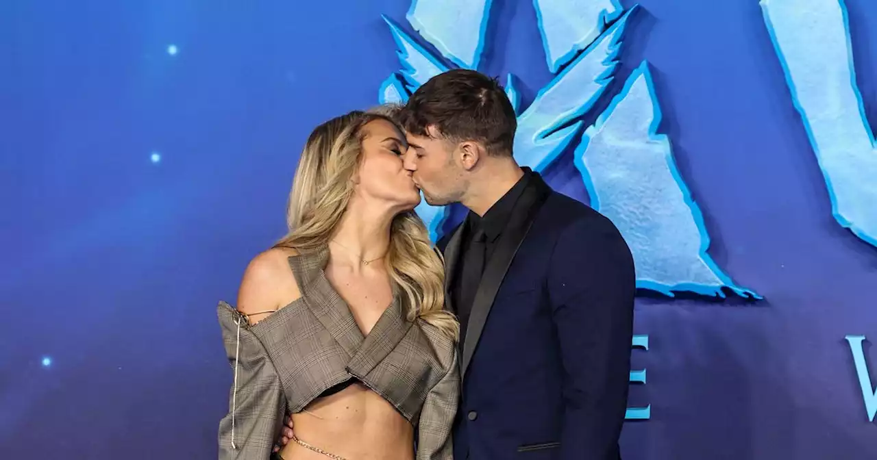 Love Island's Tasha and Andrew pack on the PDA ahead of first Christmas together