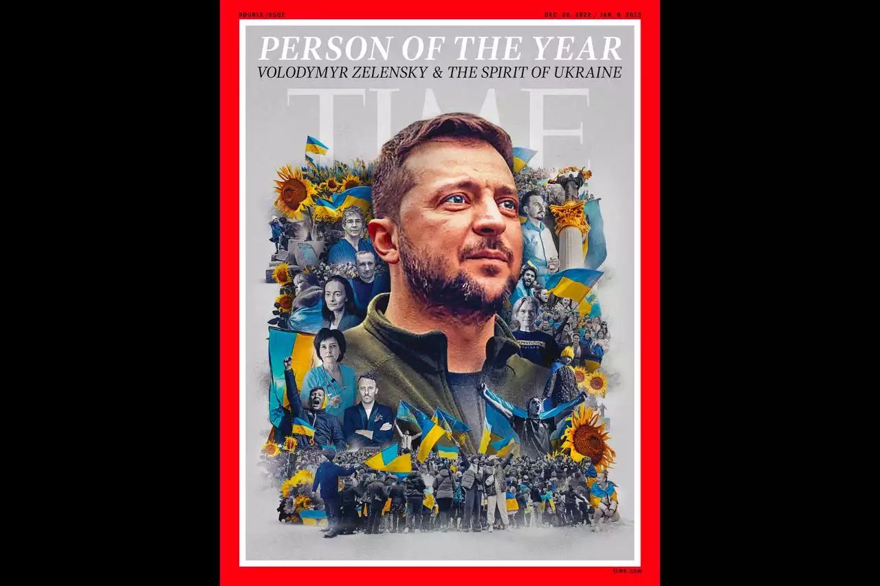 Ukraine president chosen as Time’s 2022 Person of the Year