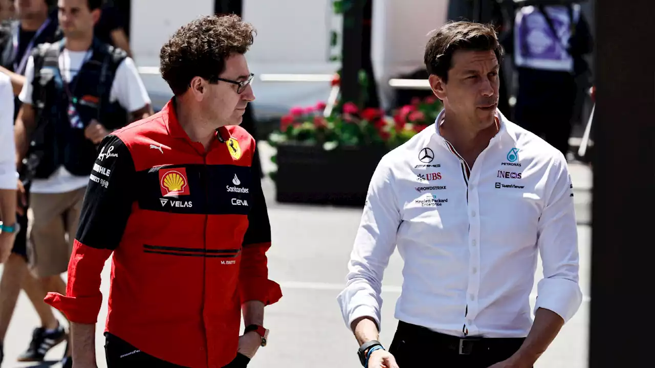 Mattia Binotto 'held on' to Ferrari job longer than Toto Wolff expected