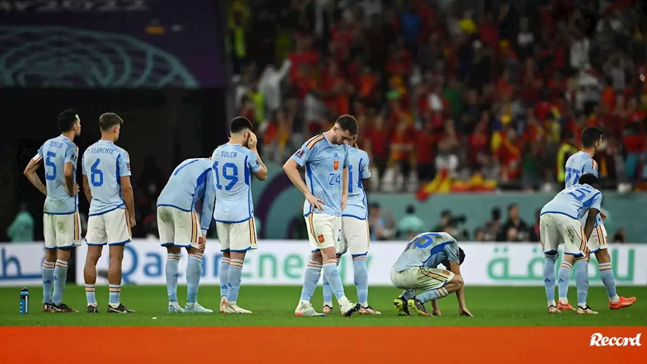 Seleção espanhola regressa a casa com grupo reduzido
