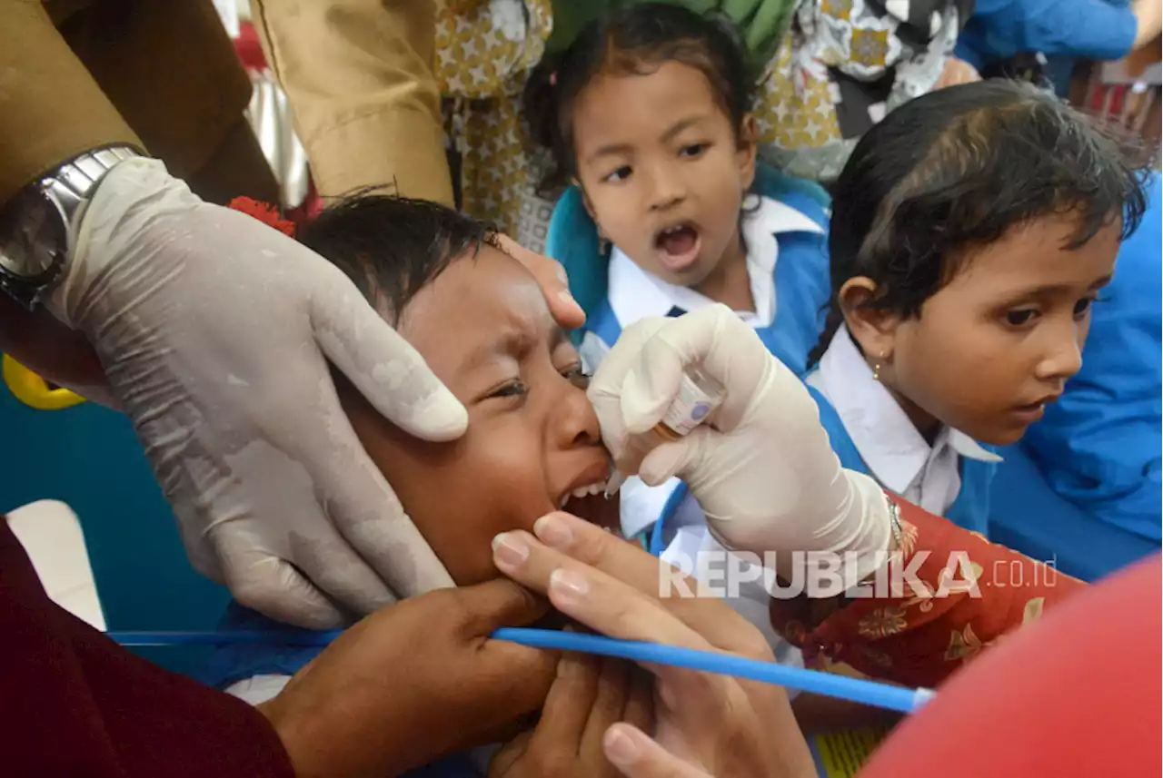 Sebanyak 5.681 Anak di Banda Aceh Mendapat Imunisasi Polio |Republika Online