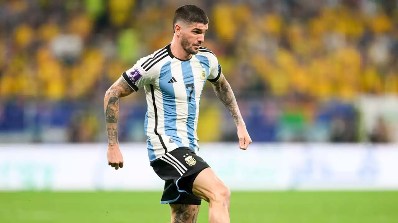 Pays-Bas-Argentine: De Paul incertain pour le quart de finale