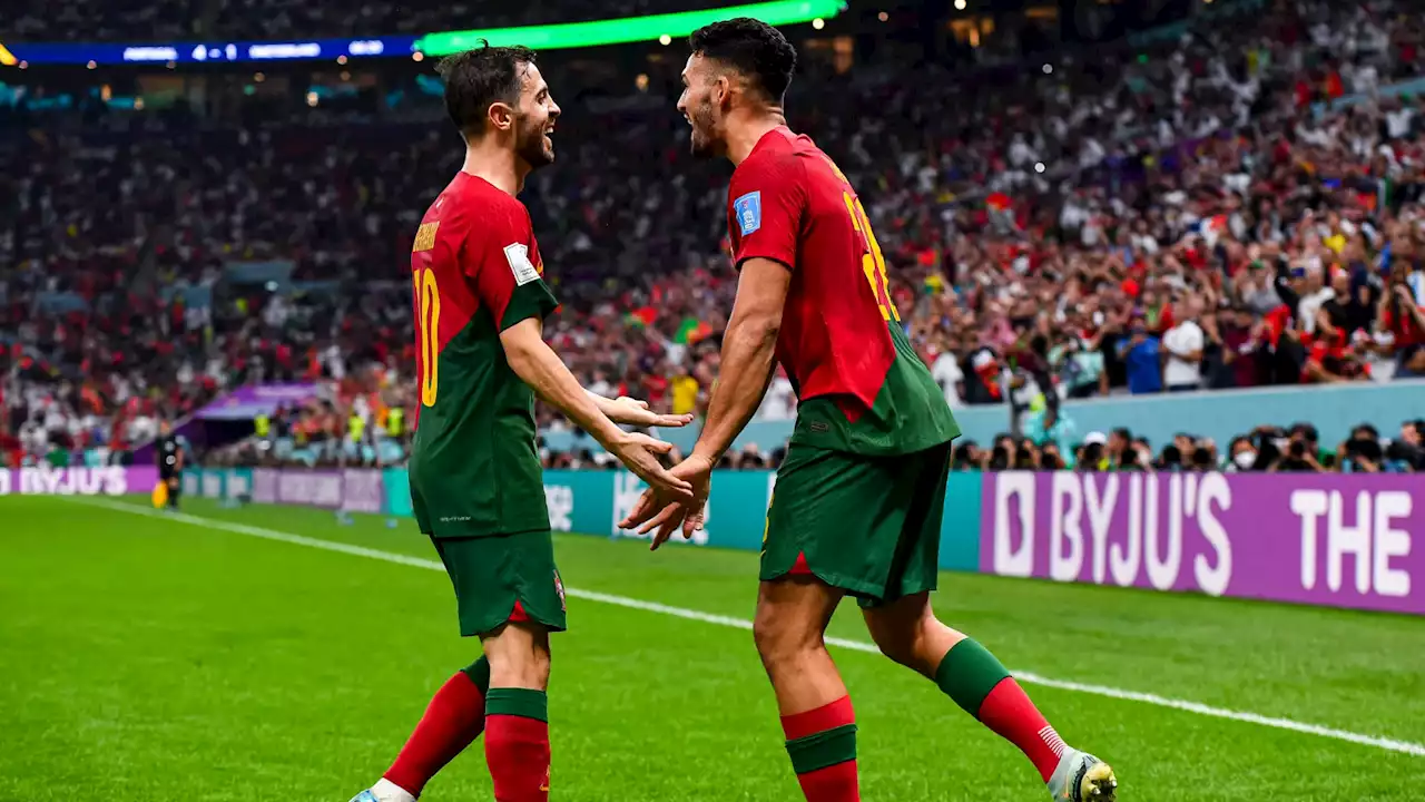 Portugal-Suisse: Bernardo Silva à l’écart des célébrations pour respecter une règle... qui n’existe pas