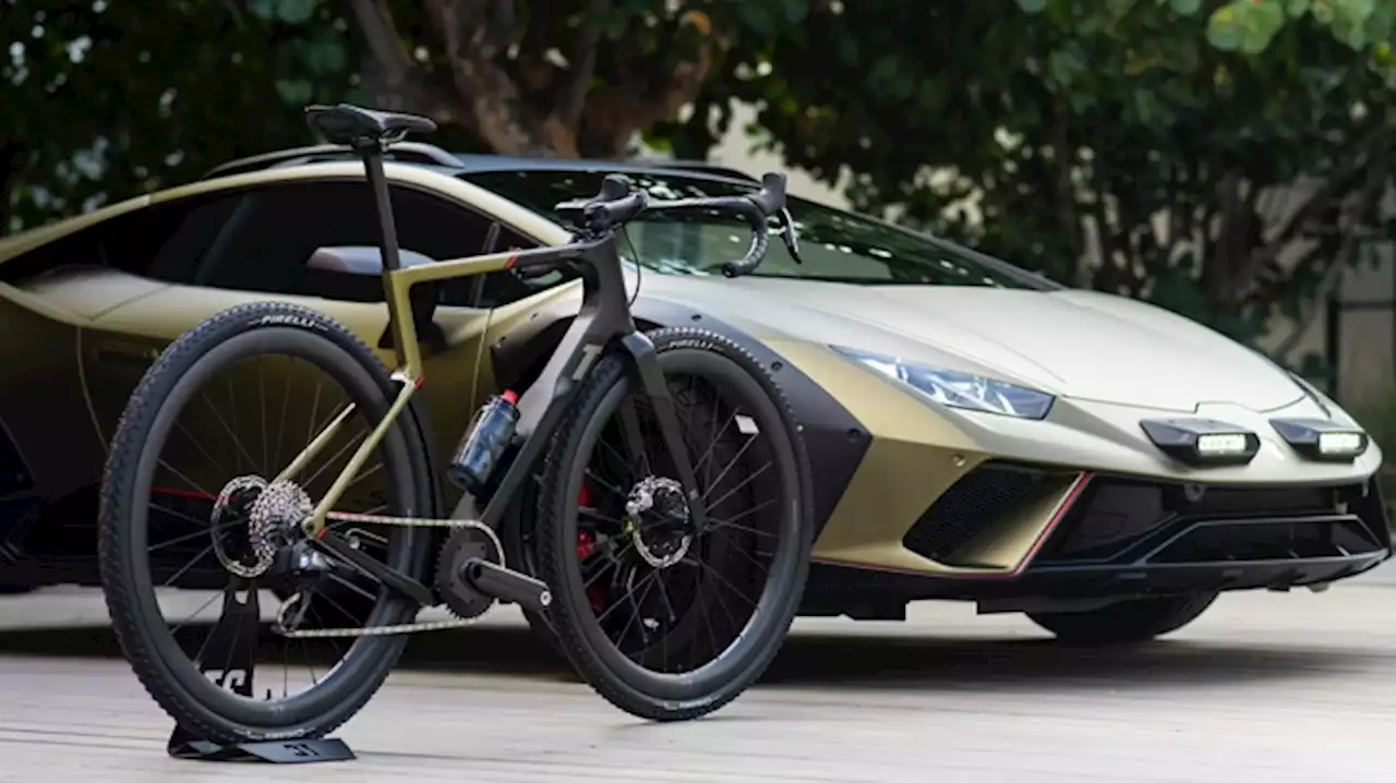 Lamborghini Just Gave the Huracán Sterrato a Gravel Bike Sidekick