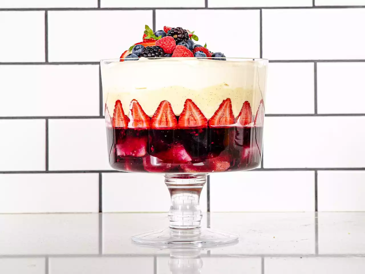 Mixed Berry Trifle Recipe