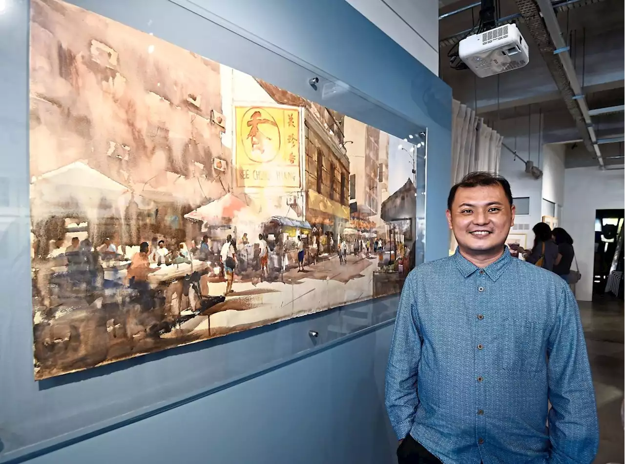 Cities take centre stage at self-taught artist’s first solo show