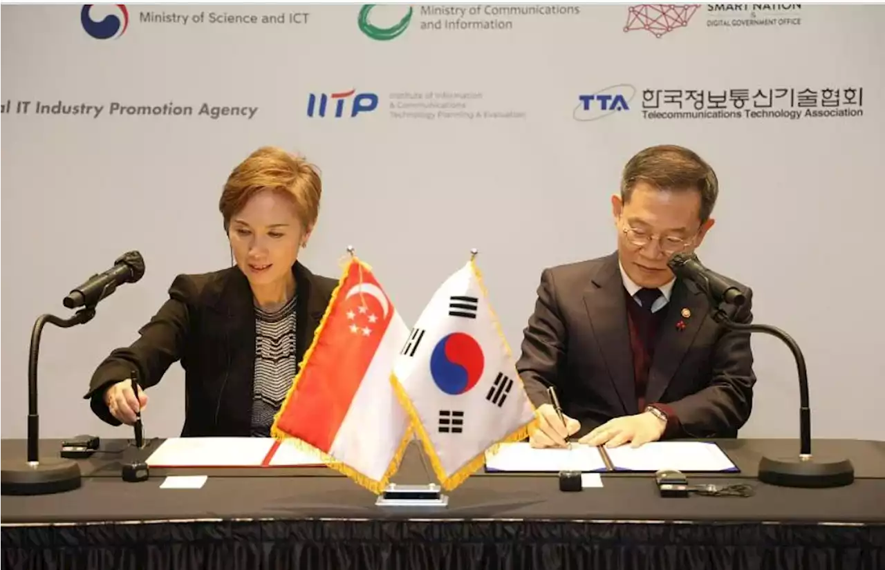 Singapore, South Korea sign MoU on artificial intelligence