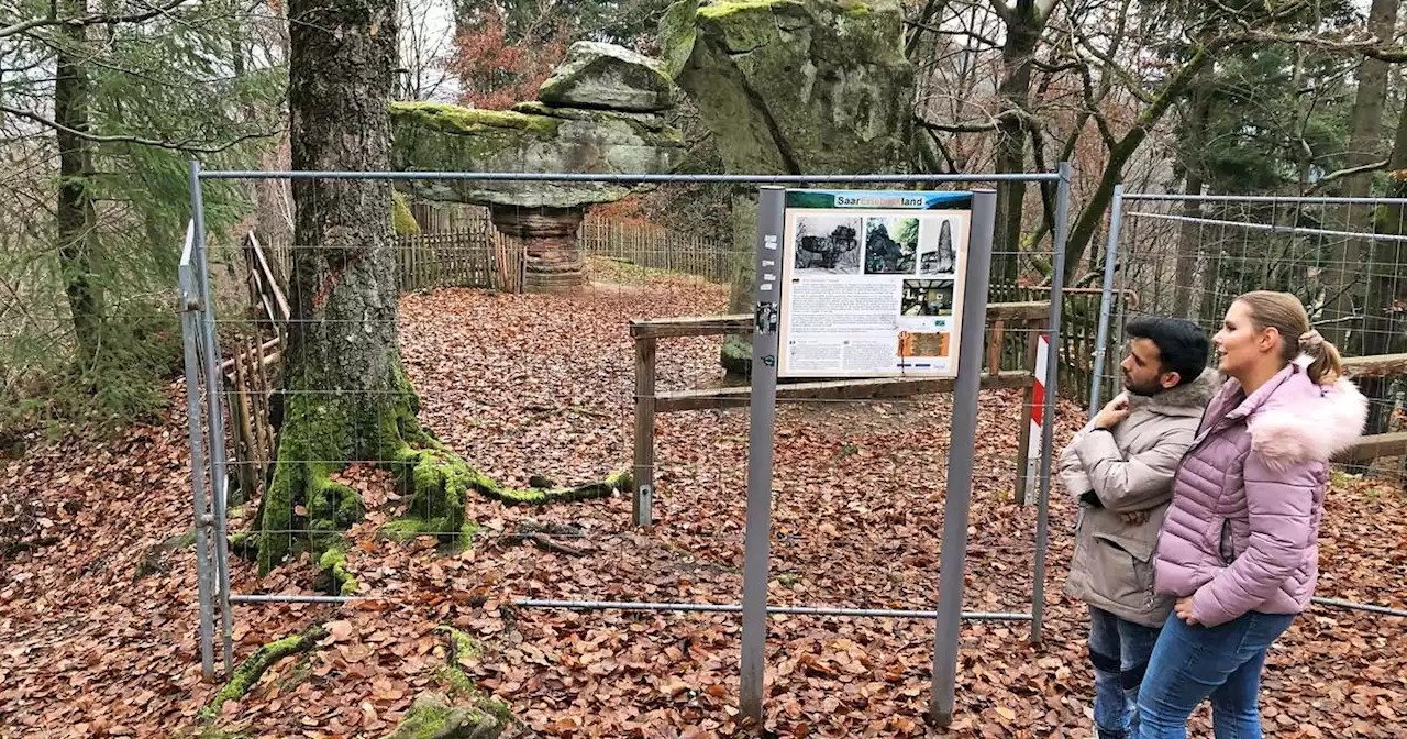 Naturdenkmal Stiefel: Neues vom hässlichen Provisorium auf dem Großen Stiefel in St. Ingbert