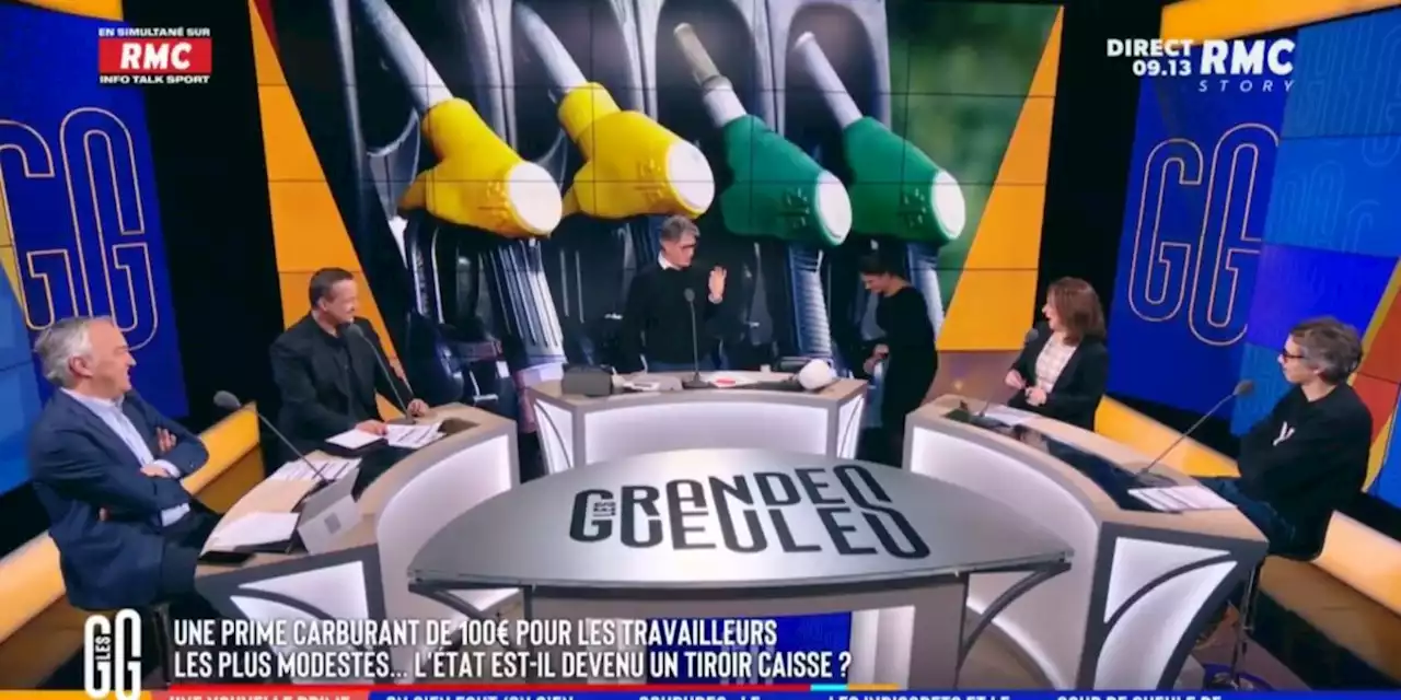 “J’ai oublié mes chaussures !” : Apolline de Malherbe débarque en plein direct des Grandes Gueules sur RMC Story pour aller récupérer ses affaires !