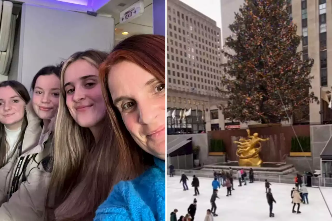 Britain's biggest family share New York trip with shopping, ice skating & more