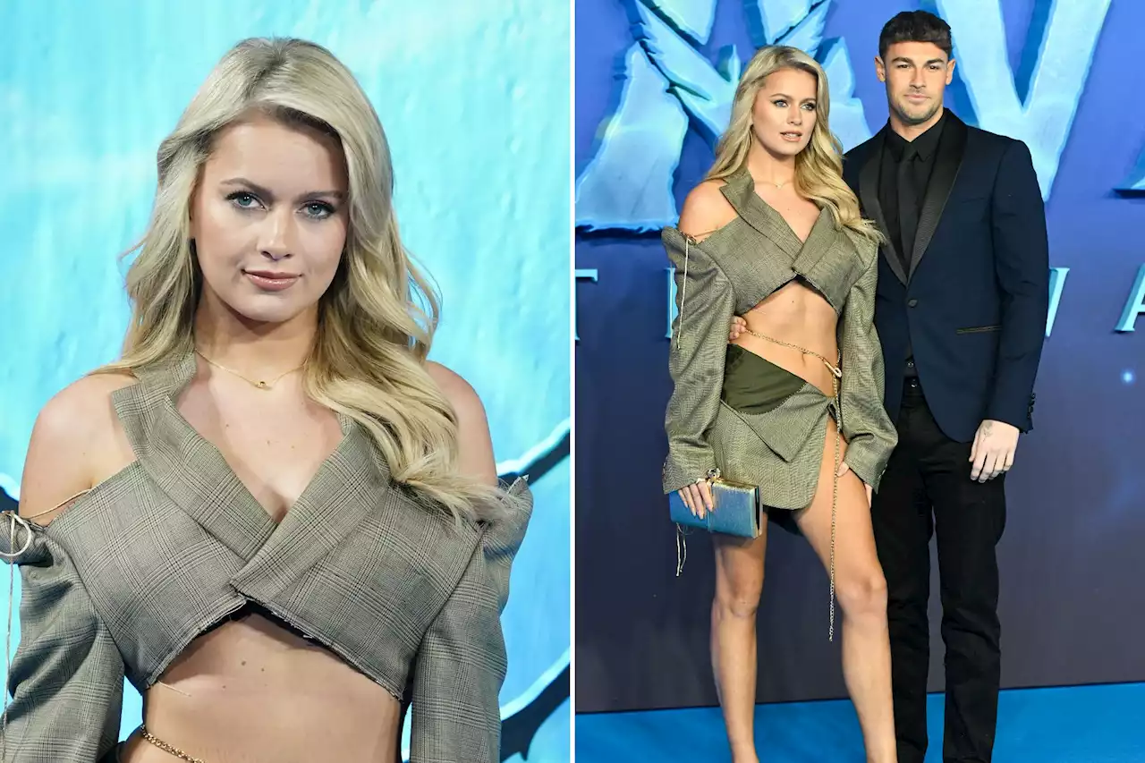 Love Island's Tasha goes half-naked at Avatar: The Way Of Water premiere