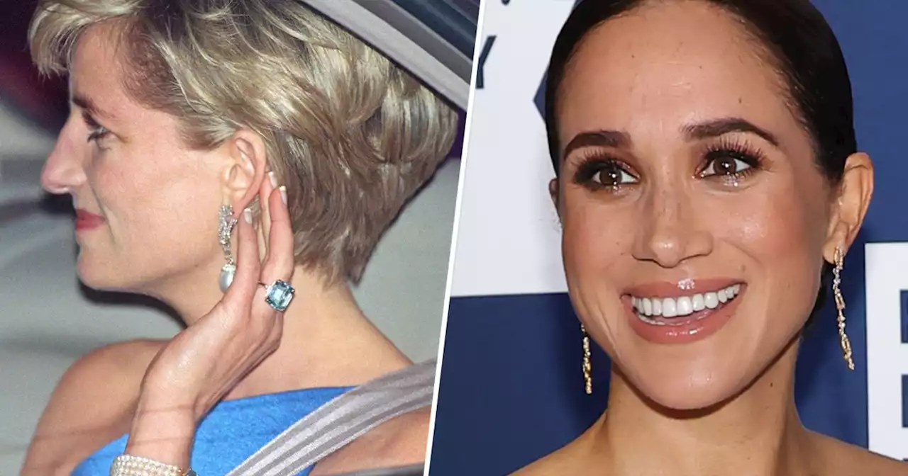 Meghan Markle wears Princess Diana’s ring on the red carpet – and it’s not the first time