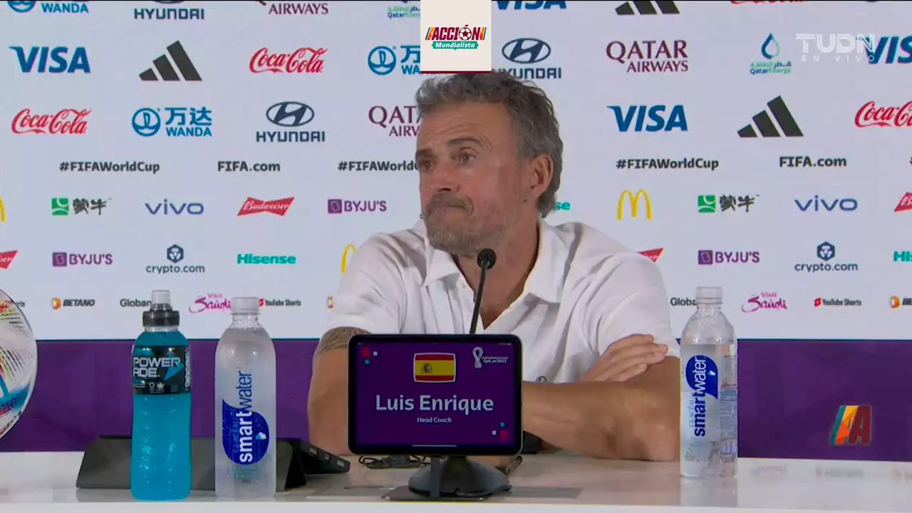 Luis Enrique duda de su continuidad en España: 'Mi contrato se acaba'