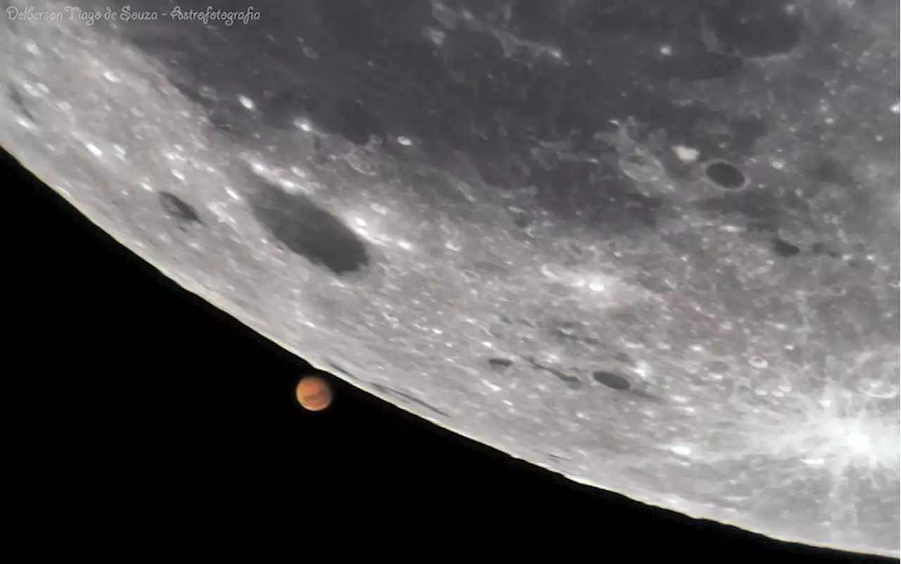 Mars at Opposition 2022: The Full Moon Occults Mars Wednesday Night