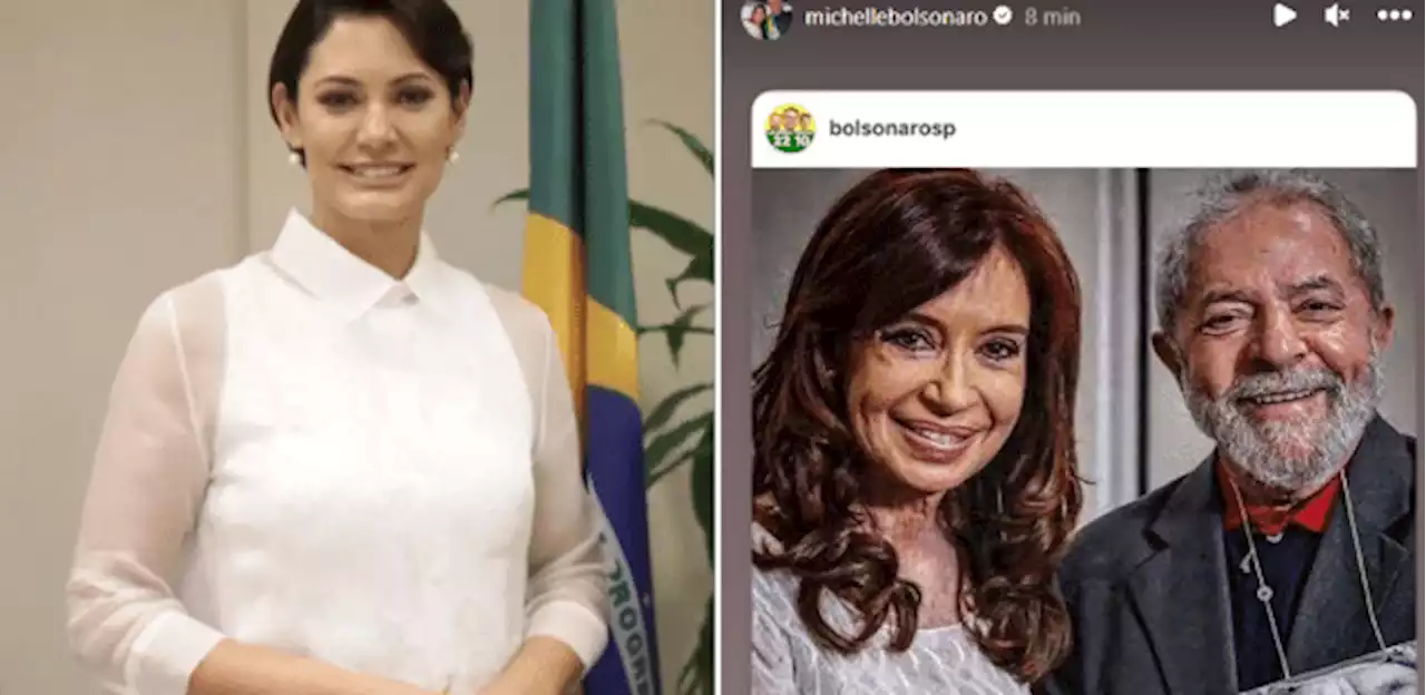 Eduardo Bolsonaro cita Lula e Michelle comenta sobre Cristina: 'condenada'