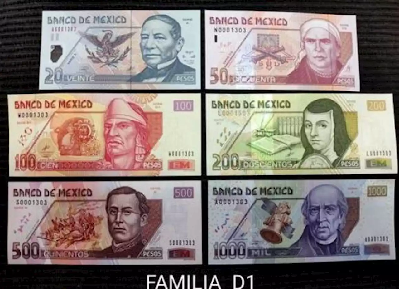 Estos billetes dejarán de circular en el 2023