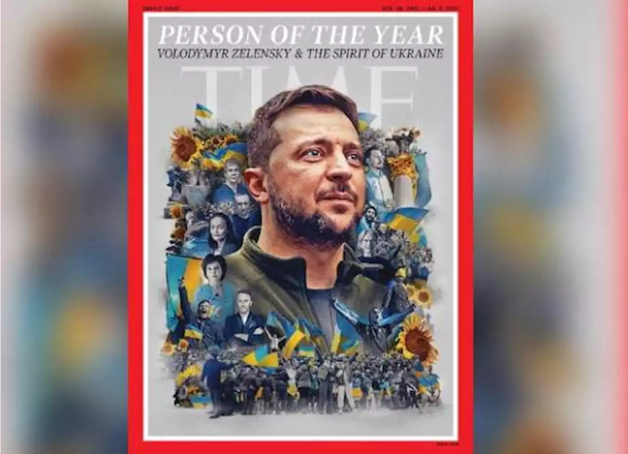 Zelensky, presidente de Ucrania es nombrado por la revista TIME como ‘Persona del año’