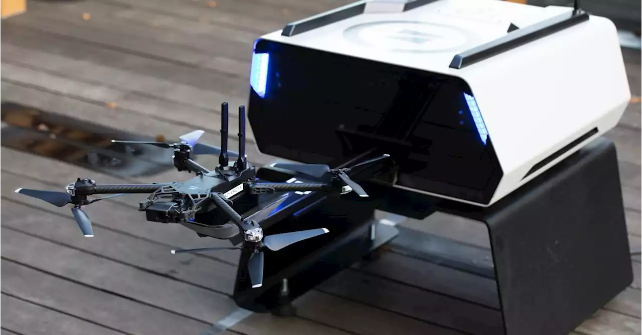 This is the dock that lets Skydio drones truly fly themselves