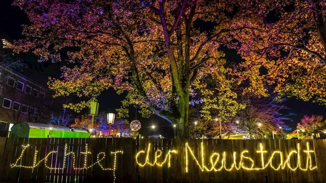 so bunt leuchten die lichter der neustadt