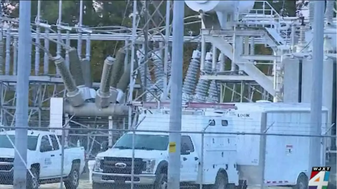 Northeast Florida utility companies taking action after shootings at North Carolina power substations cause outages