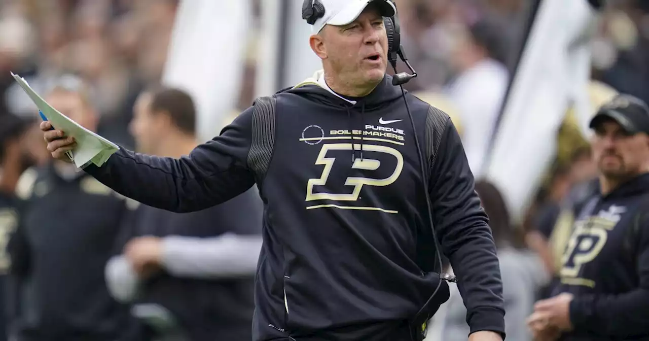 Purdue's Jeff Brohm leaving to coach at Louisville, ESPN reports