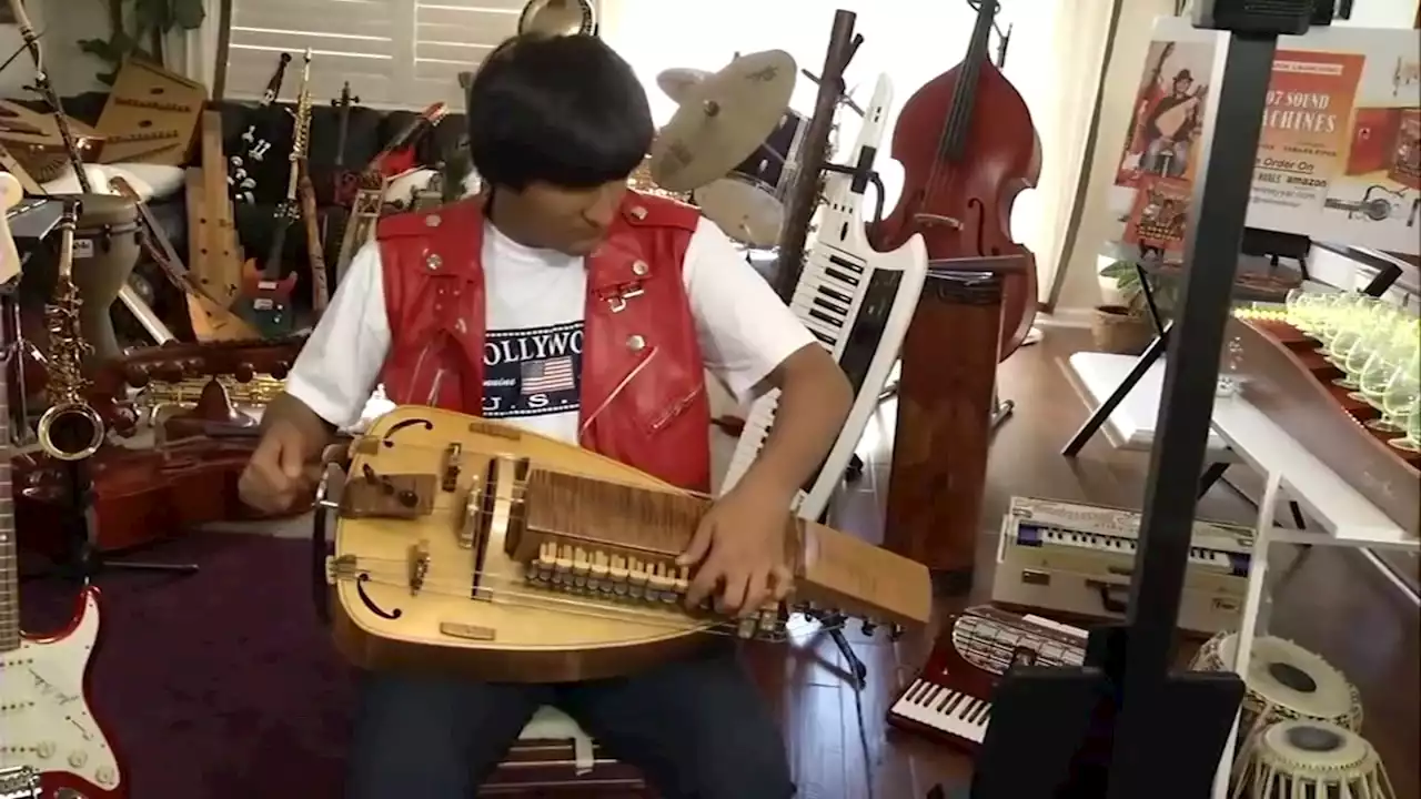 NorCal teen says he now plays 117 instruments with plans to learn more