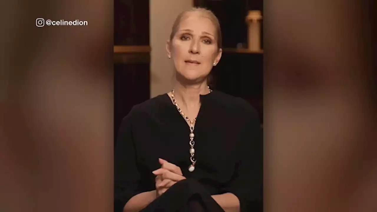 Celine Dion reveals she's been diagnosed with rare neurological disorder, reschedules tour