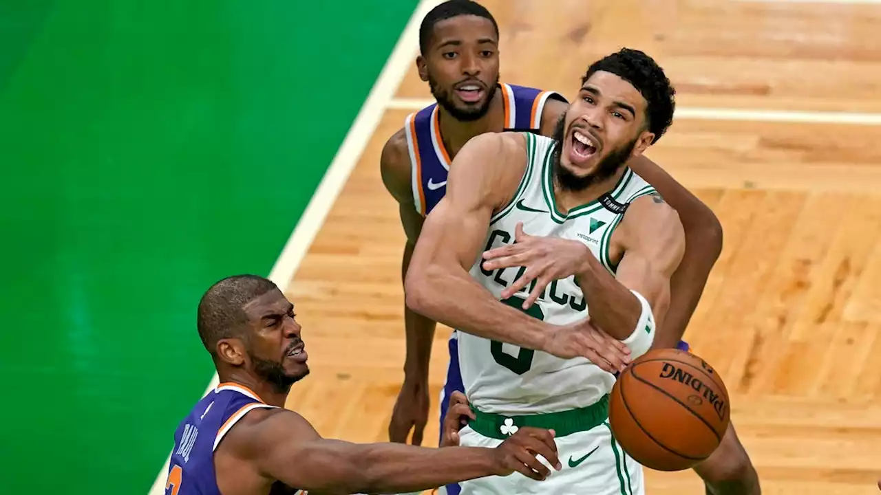 Boston Celtics' Jayson Tatum not distracted by MVP talk, praises Suns