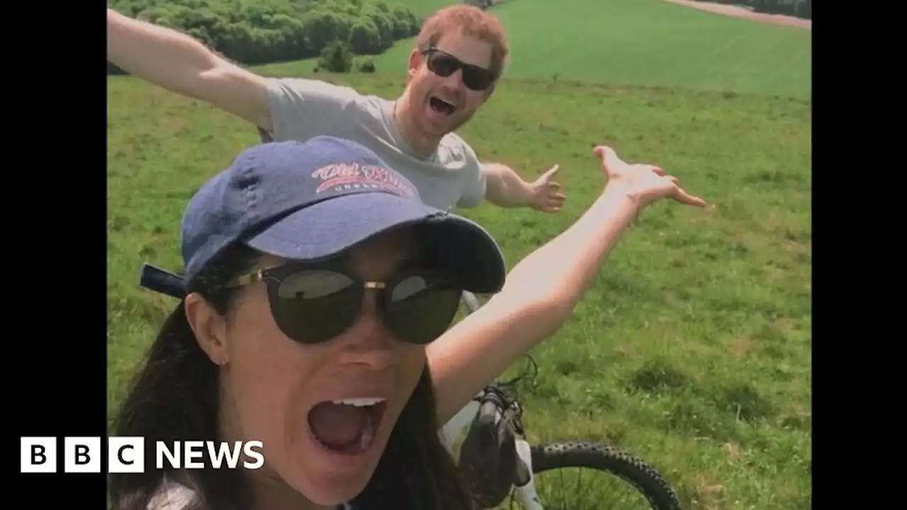 The Meghan and Harry selfies we've never seen before