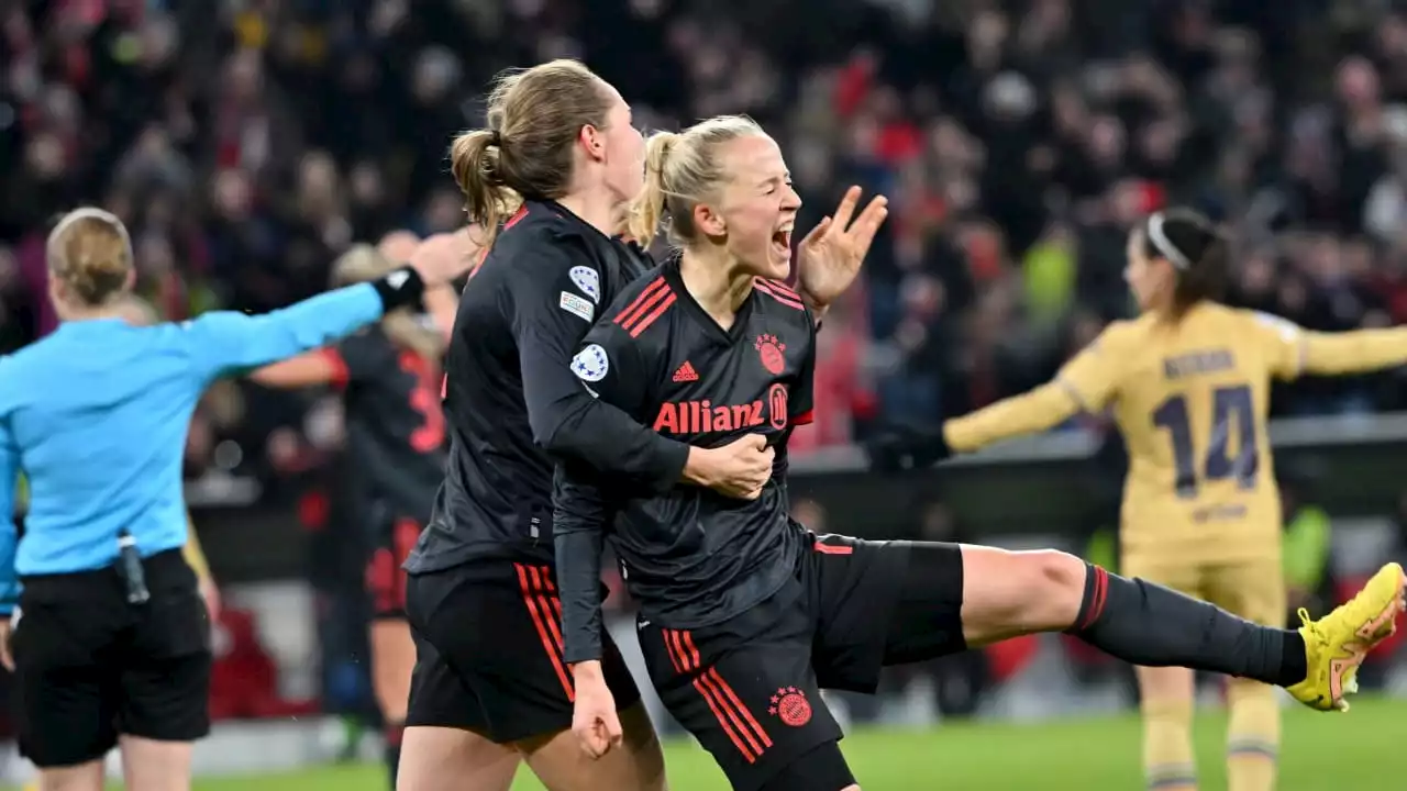 Champions League: Bayern-Frauen hauen Barça weg