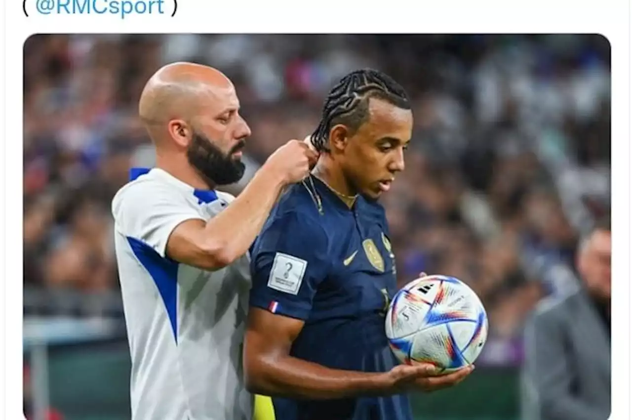 Didier Deschamps Amuk Jules Kounde Karena Pertaruhkan Tampil Lawan Inggris Demi Pakai Kalung - Bolasport.com