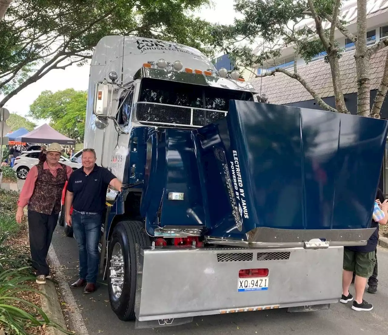 Janus Converts Cement Truck