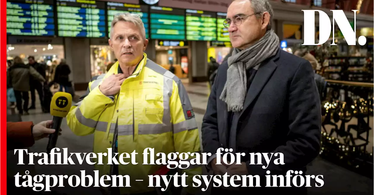 Trafikverket flaggar för nya tågproblem – nytt system införs