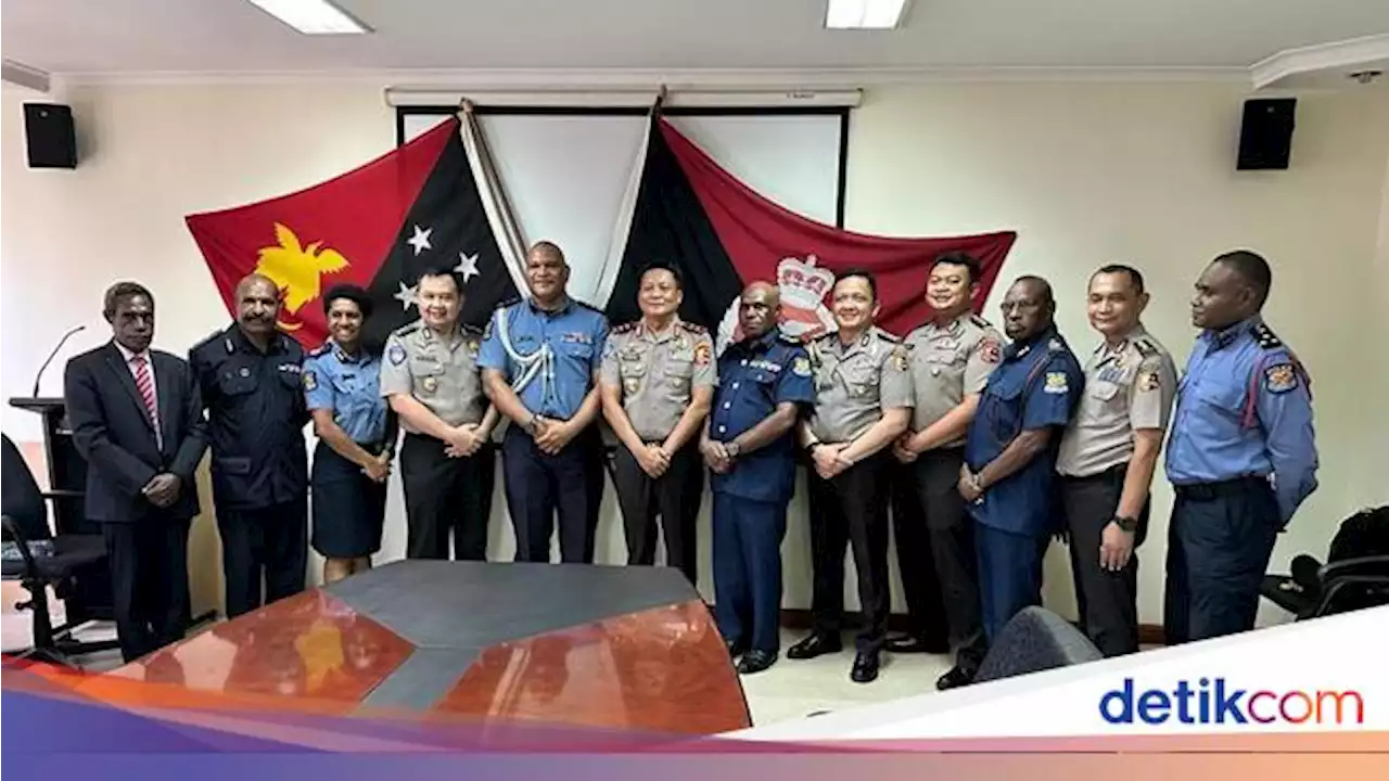 Polri-Kepolisian Papua Nugini Sepakat Perangi Kejahatan Lintas Negara