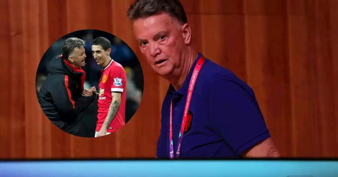 Van Gaal: 'Di María es el único que cree que soy el peor entrenador'