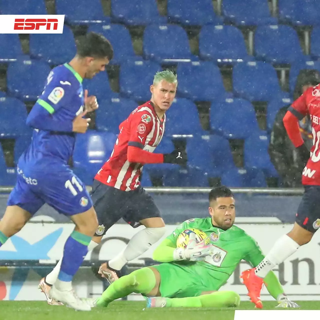 Chivas vence por la mínima al Getafe en su arranque de la gira por España