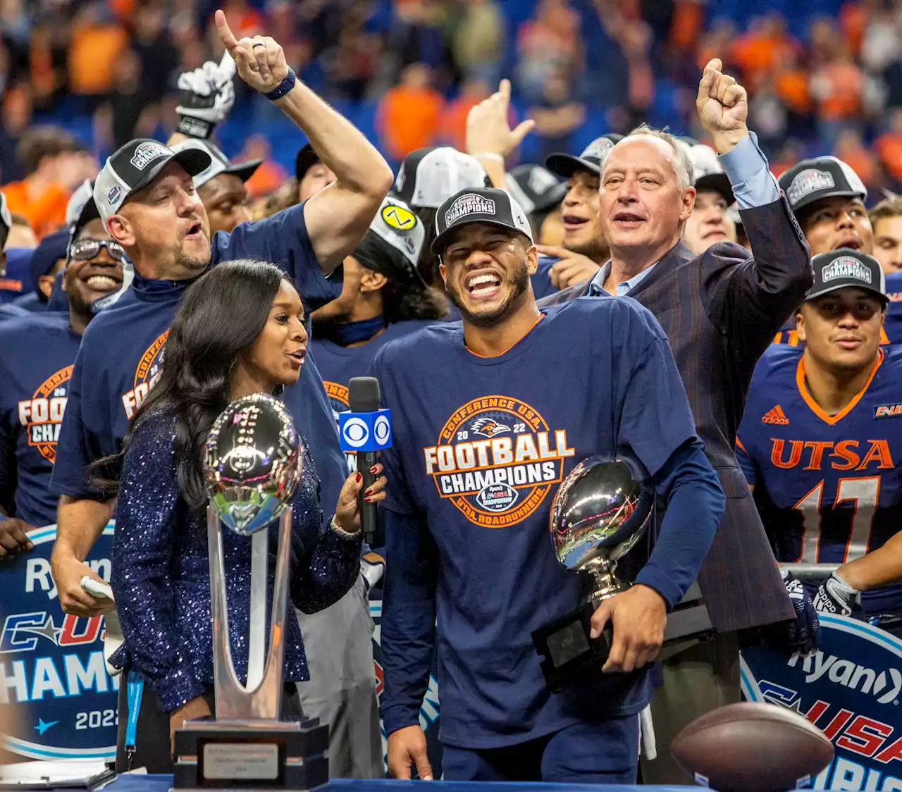 MVP Frank Harris, Coach of the Year Jeff Traylor lead UTSA’s C-USA honors