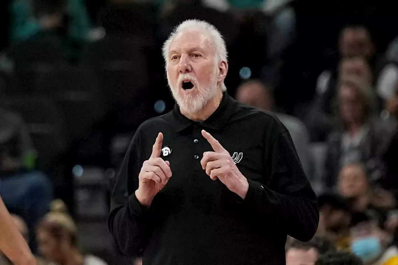 Pop back at practice as Spurs aim to stop historic skid