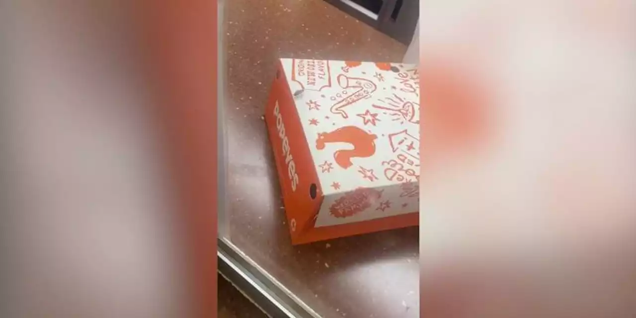 Popeyes shuts down over video showing cockroaches on orders