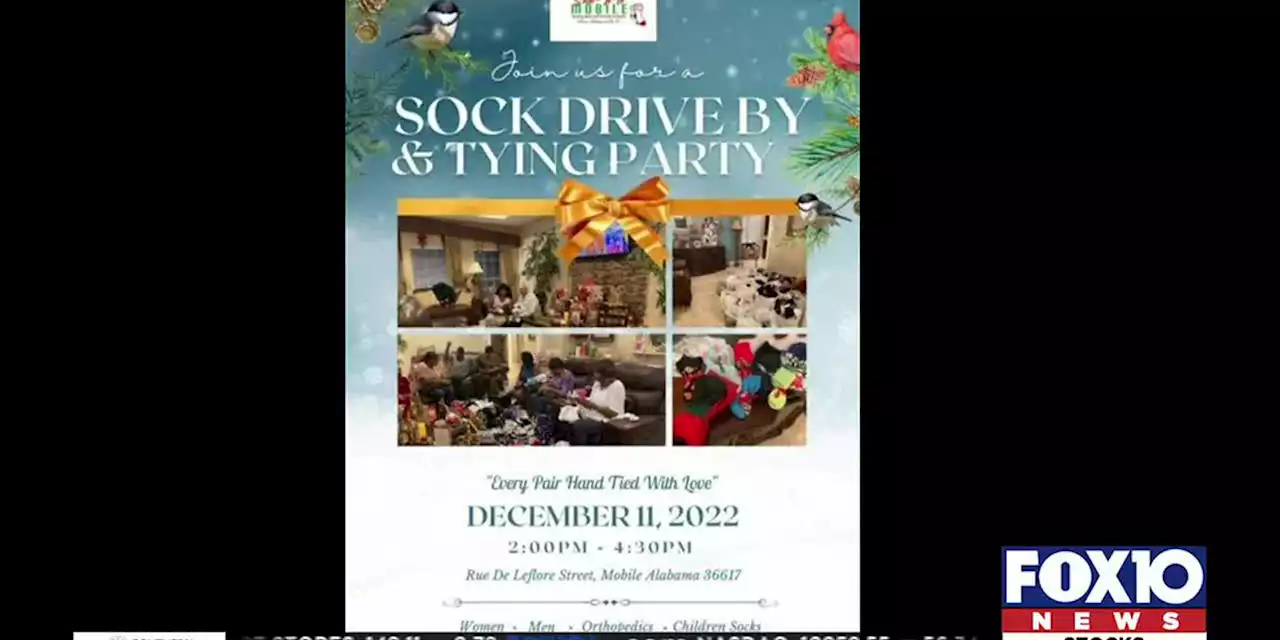 Sock Drive By & Tying Party set this Sunday, Dec. 11